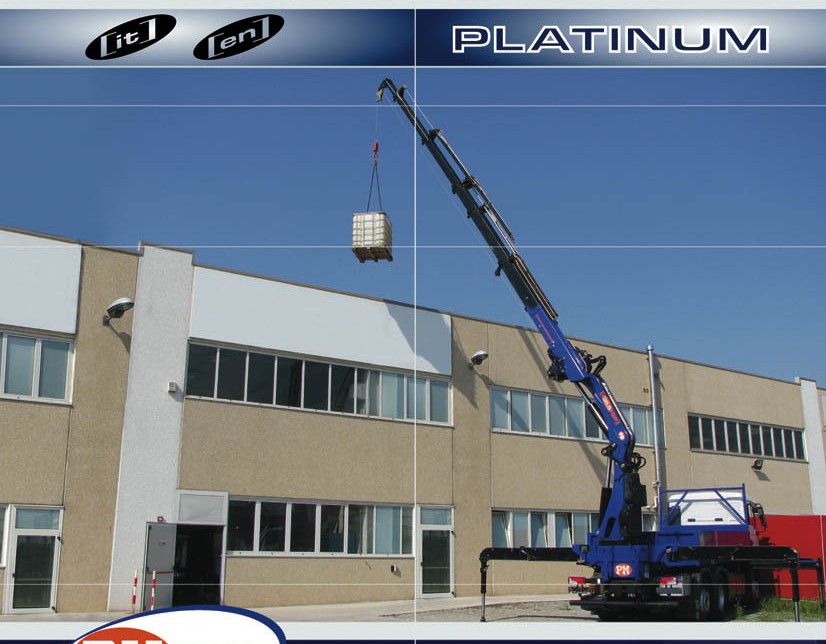 PM 35.5-ton knuckle boom crane