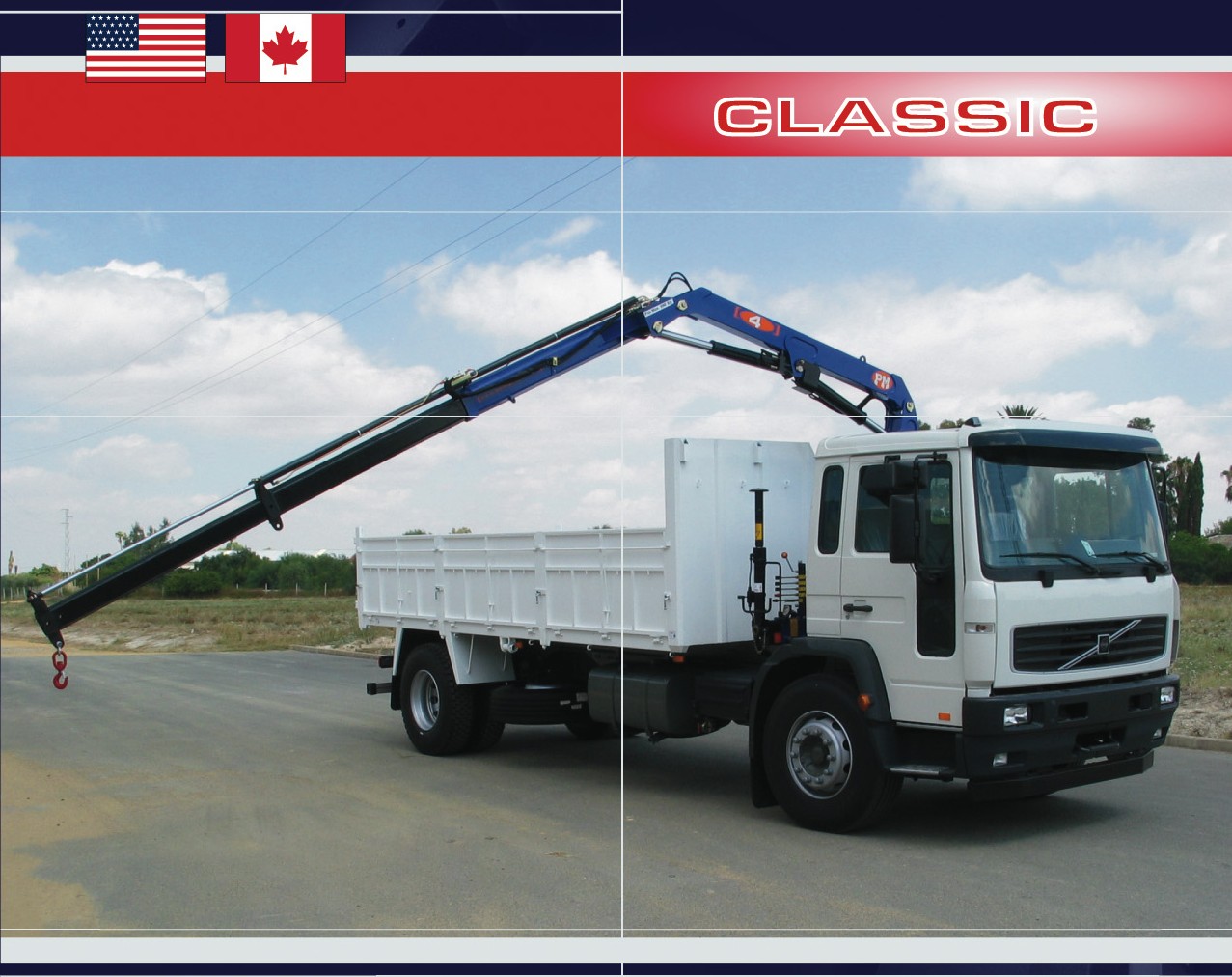 PM 4-ton knuckle boom crane